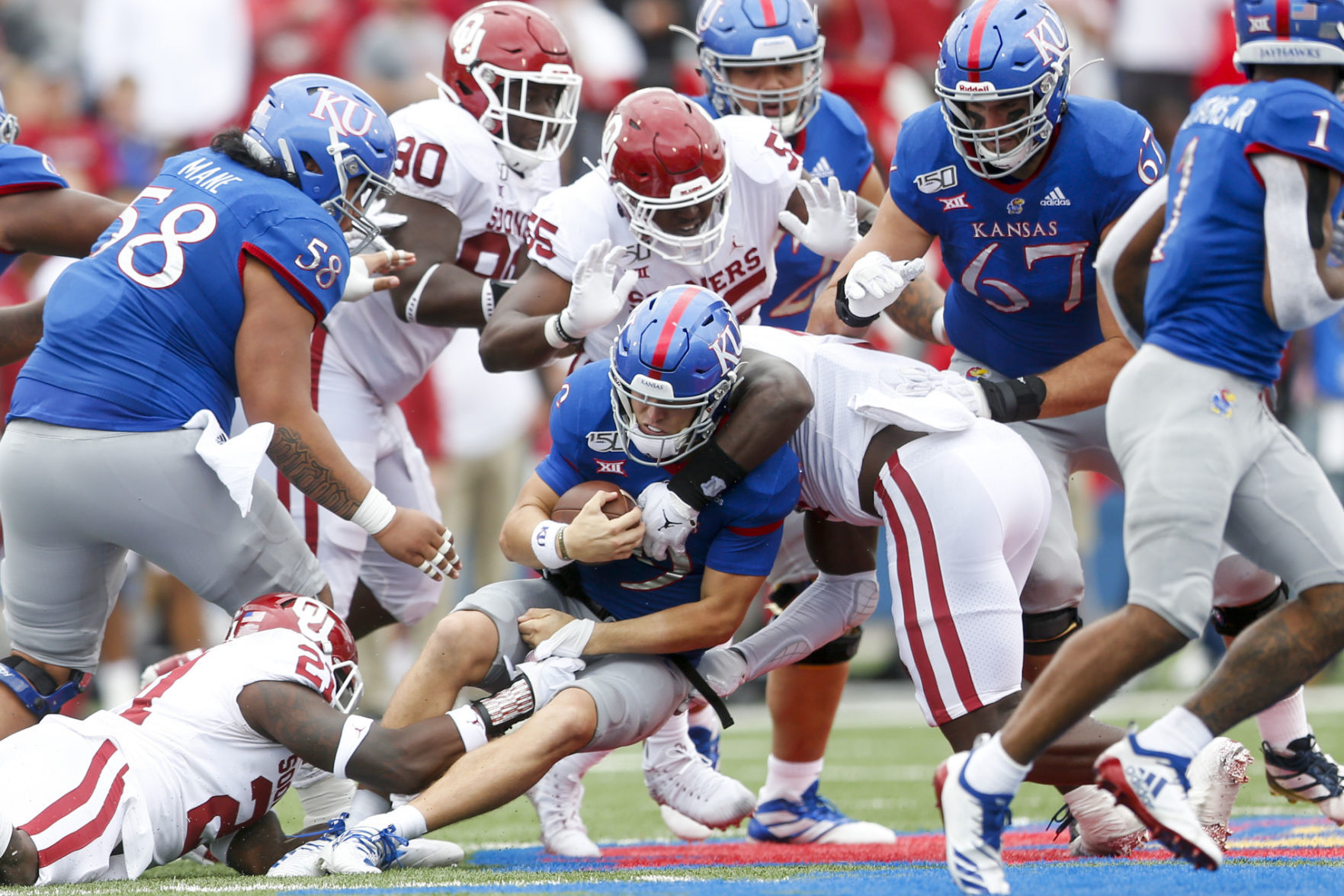 Oklahoma Sooners vs Kansas Jayhawks